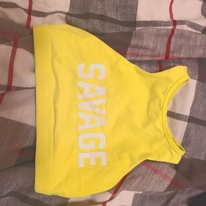 Savage barbell sports bra